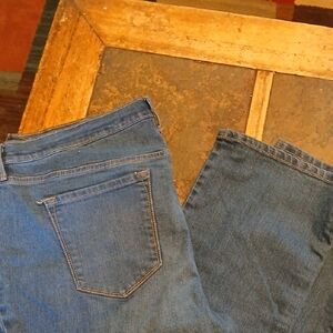 Old Navy Straight Leg Blue Jeans